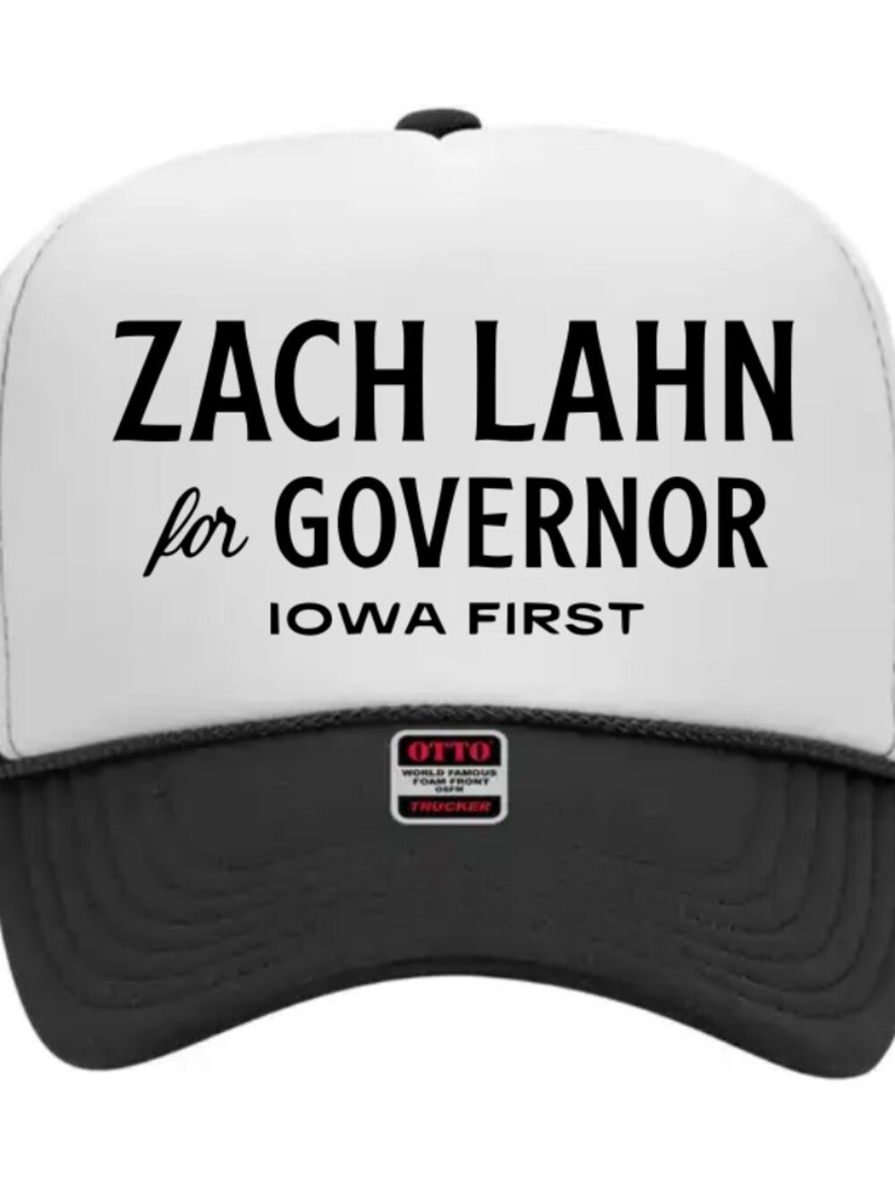 NEW - Zach Lahn Hat - Zach Lahn for Governor Iowa First